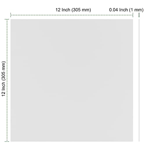Pingeui 50 Sheets 12 X 12 Inch White Chipboard, Medium Weight Chipboard Sheets, White Cardboard Sheet For Scrapbooking, Frames, Art, Prints, Diy Project #TOP1