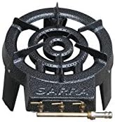 Camp Life Portable Single Round Stove Outdoor Gas Cooker, 12 x 16