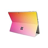 Carbon Fiber Tablet Skin Compatible with Microsoft Surface Pro 11 (2024-2025) - Sunset Blur - Premium 3M Vinyl Protective Wrap Decal Cover - Easy to Apply | Crafted in The USA by MightySkins