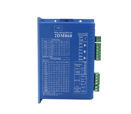 2DM860 digitale stappenmotor driver 24V dc pour système de découpe laser et fraisage