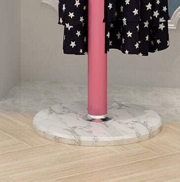 Miniatura 4 de Perchero de pie independiente, perchero de pie para pasillo, árbol de metal, sombrero, almacenamiento con base redonda de mármol para ropa,