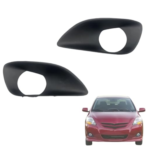 Bisel de lámpara antiniebla para Toyota Yaris 2007-2013, ideal para restauración 5
