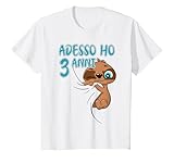 Photo Gallery bradipo 3 compleanno adesso ho 3 anni maglietta Photo Gallery bradipo 3 compleanno adesso ho 3 anni maglietta