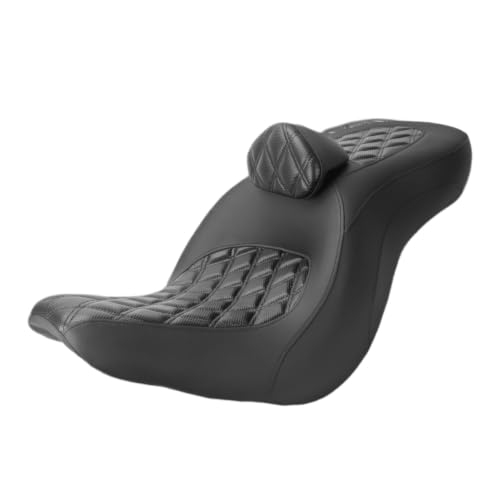 Asientos para conductor y pasajero Softail con respaldo ergonómico integrado antifatiga