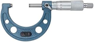 MeterTo Outside Micrometer, Micrometro Gauge, Range: 25-50mm, Resolution: 0.01mm
