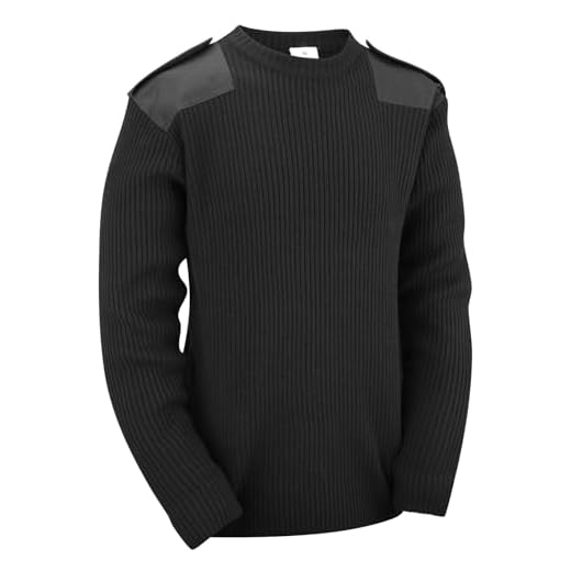 Pull militaire/sécurité noir S