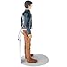 Plymor DSP-20W White Adjustable Action Figure Stand, fits 3.75 and 4 inch Action Figures, Waist is 0.75