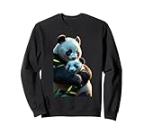 Photo Gallery simpatico panda con baby panda divertente unisex design per tee felpa Photo Gallery simpatico panda con baby panda divertente unisex design per tee felpa