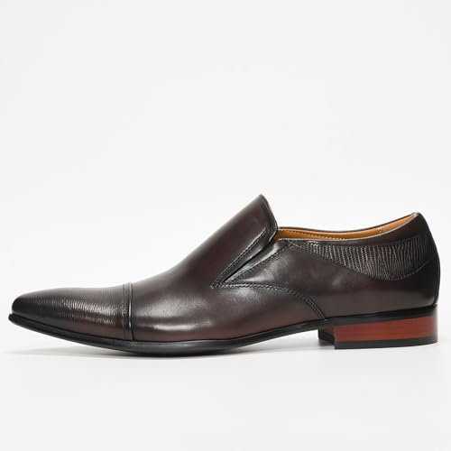 ルシウス Men's Slip-on Leather2
