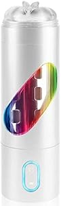 PDX Rechargeable Roto-Bator Pussy, White & Clear & Multi, One Size