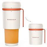 Tragbarer Mixer für Shakes und Smoothies mit faltbarem Design, Easehold Magnetic Conntact Wiederaufladbar, Mini-Mixer mit 4 Klingen, BPA-freier Personal Blender für Reisen, Sport, und Unterwegs