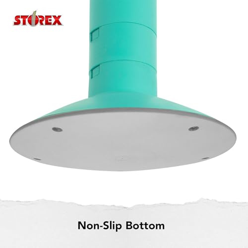 Image of Storex Wiggle Stool, 12 to 24-inch, Teal