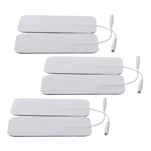 SHERCHPRY 6 Piezas parches de de fisioterapia almohadillas autoadhesivas de gel rebanadas de de fisioterapia parches de masaje tela no tejida