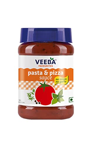 Image of Veeba Pasta and Pizza Sauce - No Onion No Garlic, 280g TOMATO KETCHUP - NO ONION NO GARLIC CHEF'S SPECIAL (950G)