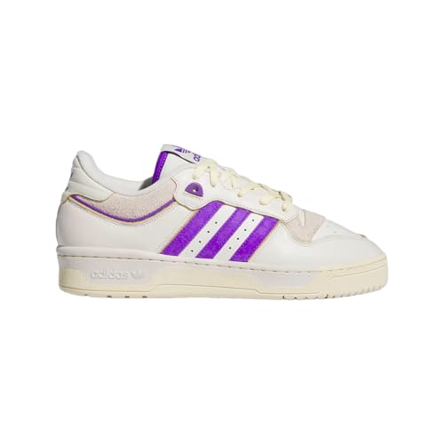 adidas Originals Men's Rivalry 86 Low Shoes, Wonder White/Supplier Colour/Orbit Grey, US 9 M