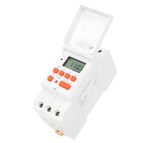 Minuterie numérique de contrôle AHC15A boîtier rail pour tableau électrique industriel 240V