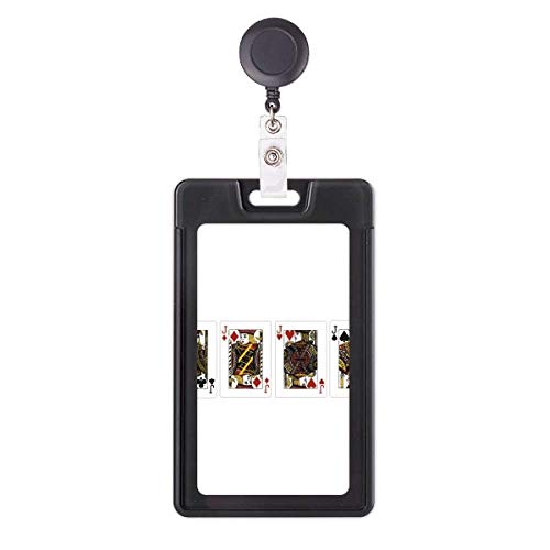 Étui rétractable pour porte-badge pour éviter les oublis de badges aux portes de sécurité
