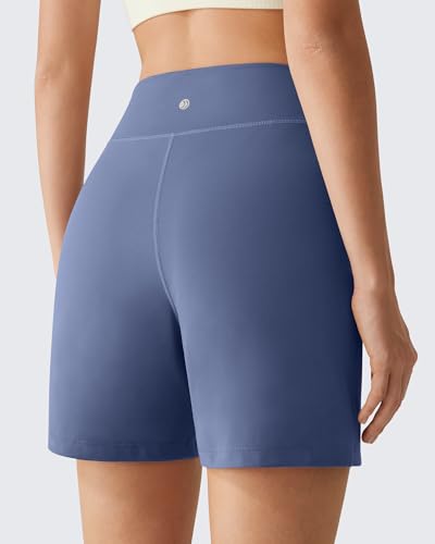 Image of G4Free EverGoing Women's Casual Shorts High Waisted 4'' / 5'' Comfy Shorts with Pockets for Yoga Workout Lounge