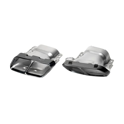 Embouts d'échappement quad en finition premium pour Benz A45 W176 et CLA45
