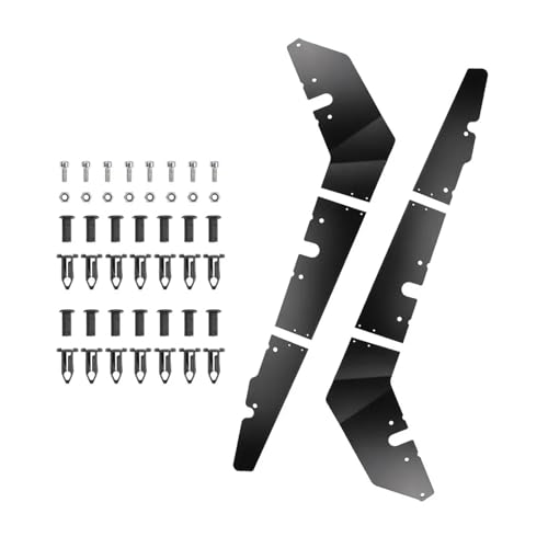 NFJNFCF Kit parafanghi Inferiori for Porte UTV compatibili con Polaris