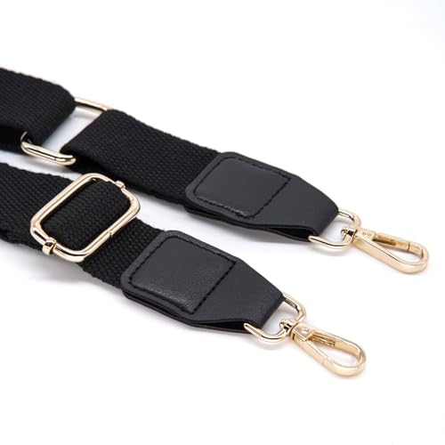 S&loyoe Solid Color Purse Straps Replacement Crossbody Bag Strap Adjustable Wide Guitar Straps for Handbags 1.5inch3