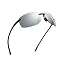 Polarized Templos Plateados Lentes Grises
