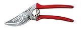 Berger Tools Berger Bypass #1740 Pruning Shear with Angled Cutting Head for Smaller Hands, Red