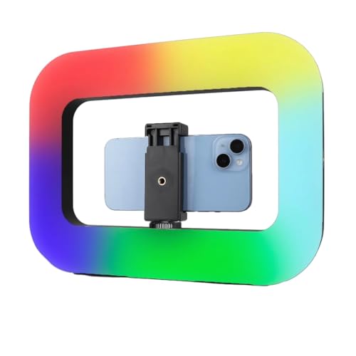 Image of Ring Light for Phone, Phone Ring Light Stabilizer for Video Recording,Smartphone Video Rig for Tiktok Vlogging,RGB Video Light for Photography Filmmaking Video Maker,Stabilizer Light Combination