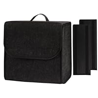 Einesin Upgraded Kofferraumtasche Toolbag mit verstärkten Seitenwänden, Nadelfilz Kofferraum-Organizer, Autotasche, Aufbewahrungstasche, Kofferraum-Toolbag (30x15x30cm-Upgraded)