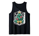 Cute Holiday Tree in Kawaii Style -Japan Aesthetic