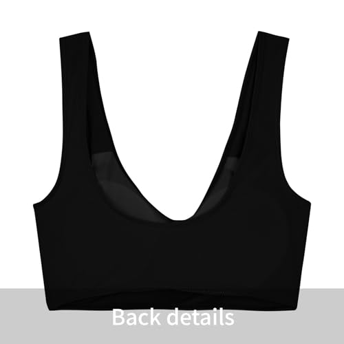 Women's Bikini Top V-Neck Twist Front Padded Swimsuit Top4