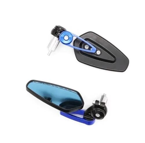 Espejos laterales para motocicleta con vision ultra amplia negros