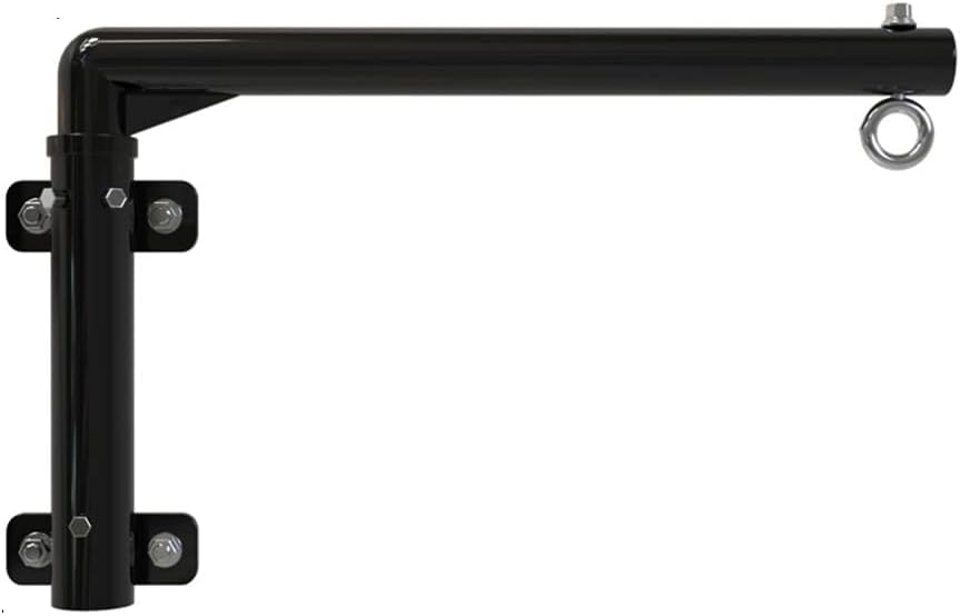 Heavy Punching Bag Wall Hanger ， Rotatable Bracket - Holds 400kg ，Space-Saving Wall Mount for Boxing Sandbag with Holder Rings