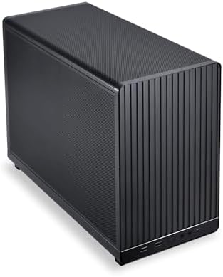 Lian Li A3-mATX PC Case, Micro ATX, 415mm GPU, 360 AIO, Black Mesh (A3X.US)