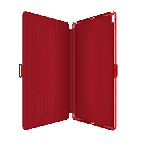 Speck Products Compatible Case For Apple Ipad 9.7" (2017/2018, Also Fits 9.7" Ipad Pro/Air 2/Air), Balance Folio Case/Stand, Dark Poppy Red/Velvet Red #TOP2