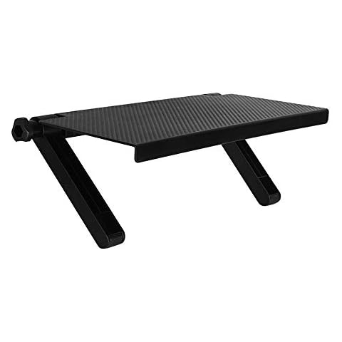 13 Inch Adjustable Screen Top Shelf Organizer for TV Computer Monitor Flat Screen, 13" x 6.3" Large TV Mount Top Shelf Used To Place Soundbar Cable Box Speakers TV Play-station Camera Frames Remote Cover