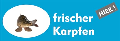 Banner frischer Karpfen