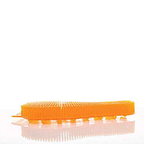 Image of Diversey Ekcos EKS-4O-12 ekcoscreen 60 Day Premium Anti-Splash Urinal Screen, Deodorizer for Cleaner Restrooms, Tropical Scent, Orange, 12-Screens