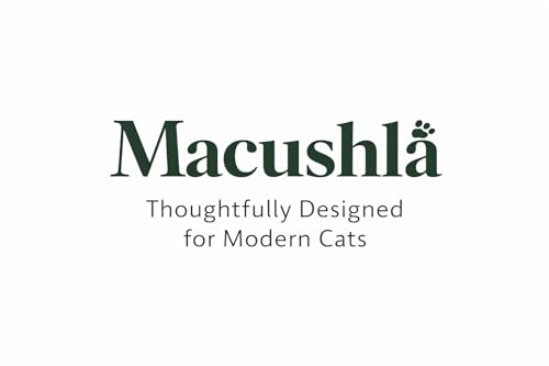 Image of Macushla Stainless Steel Cat Litter Box Half Covered with High Walls 60 * 40 * 25 cms, Anti-Scatter Design, Rust Proof Metal Litter Tray with Scoop & Mat for Kittens and Adult Cats
