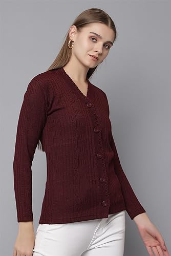 Image of HIFZAA Sweater Cardigan for Women Winter Sweaters for Ladies Plus Size M to 6XL