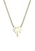 Produktbild Elli Halskette Damen Palme Strand in 925 Sterling Silber vergoldet