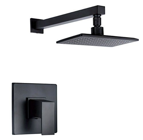 Danze D502562BST Mid-Town Single Handle Shower Trim Kit, 2.0 GPM, Valve Not Included, Satin Black
