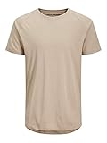 Aus reiner Bio-Baumwolle JACK & JONES Male T-Shirt Bio-Baumwoll MCrockery