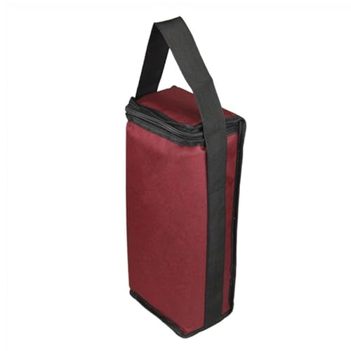 Bolsa Térmica Para Botellas De Vino - Bolsa Térmica Para Vino Para 2 Botellas Con Asa, Bolsa De Viaje Reutilizable Para Vino Para Amantes Del Vino | Boda, Cena, Restaurante