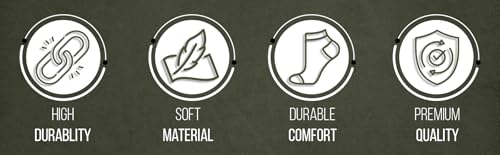 QZ FASHION 4 Pairs Mens Military Socks Army Thermal Hiking Boots Walking 2.8 Tog warm 6-11