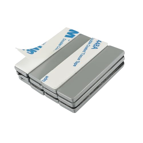 image for adahill Strong Neodymium Bar Magnets with Adhesive Backing,Waterproof 