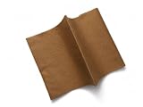 Percale Thermocollante Marron Clair 12 x 45 cm – Entoilage Thermocollant Tissé 80 % Polyester 20 % Coton – Renfort Couture, Réparation Textile, Cols, Poignets, Vestes, Pantalons, Sacs & DIY