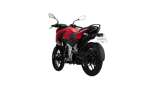 Image of Bajaj Pulsar N160 Twin Disc Dual Channel Single Seat Motorcycle /Motorbike - Racing Red - Ex-Showroom