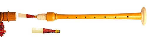 Kids Bagpipe Miniature Playable Bagpipe with Reed In Mackenzie Tartan