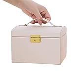 Esta caja de joyas es fácil de limpiar y es una decoración indispensable para cada amante de la joyería.